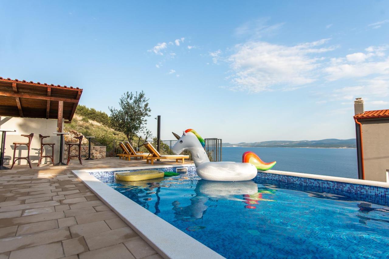 Exclusive Villa Almissa With Swimming Pool And Sea View Lokva Rogoznica Exterior foto